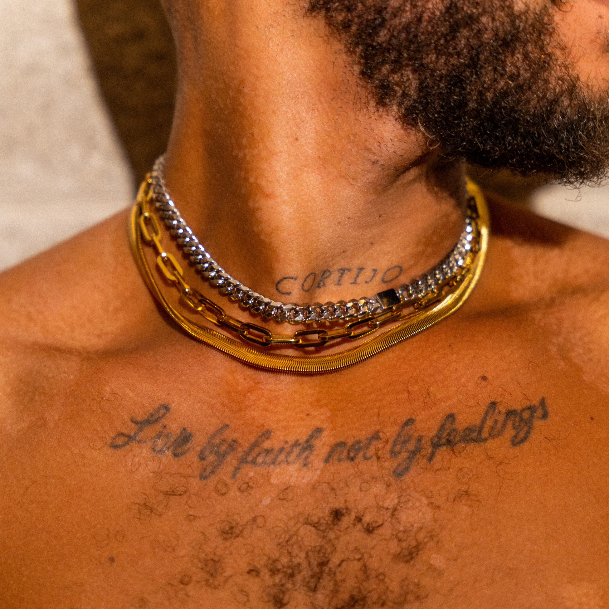 Cubana Plate Necklace